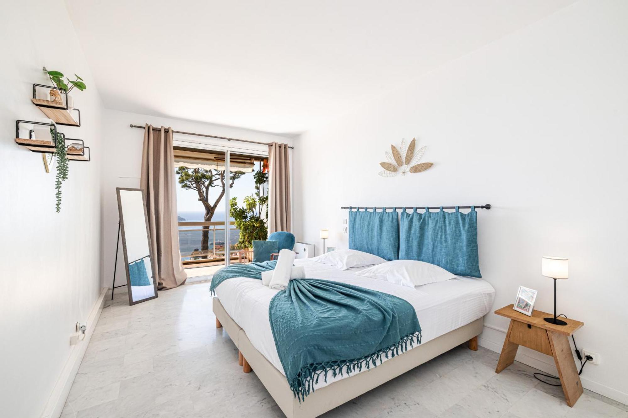 Ferienwohnung Extraordinary Sea View - 1 Bdr With Ac Villefranche-sur-Mer Exterior foto