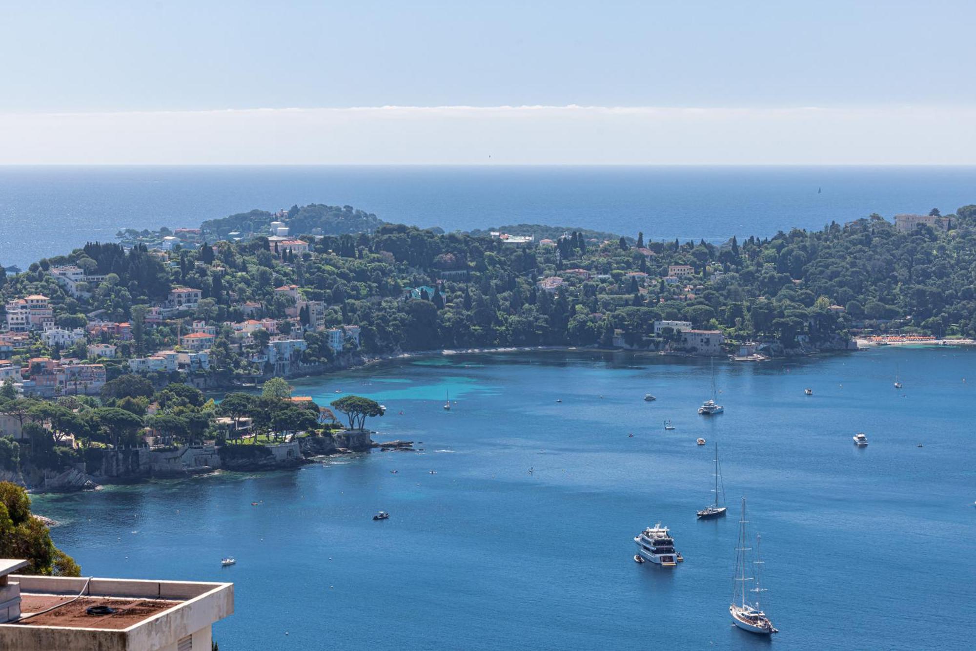 Ferienwohnung Extraordinary Sea View - 1 Bdr With Ac Villefranche-sur-Mer Exterior foto