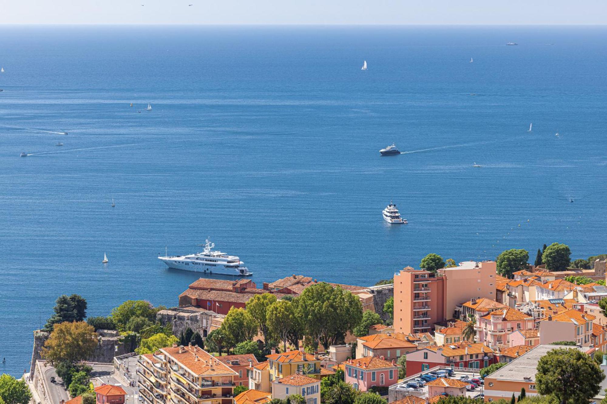 Ferienwohnung Extraordinary Sea View - 1 Bdr With Ac Villefranche-sur-Mer Exterior foto
