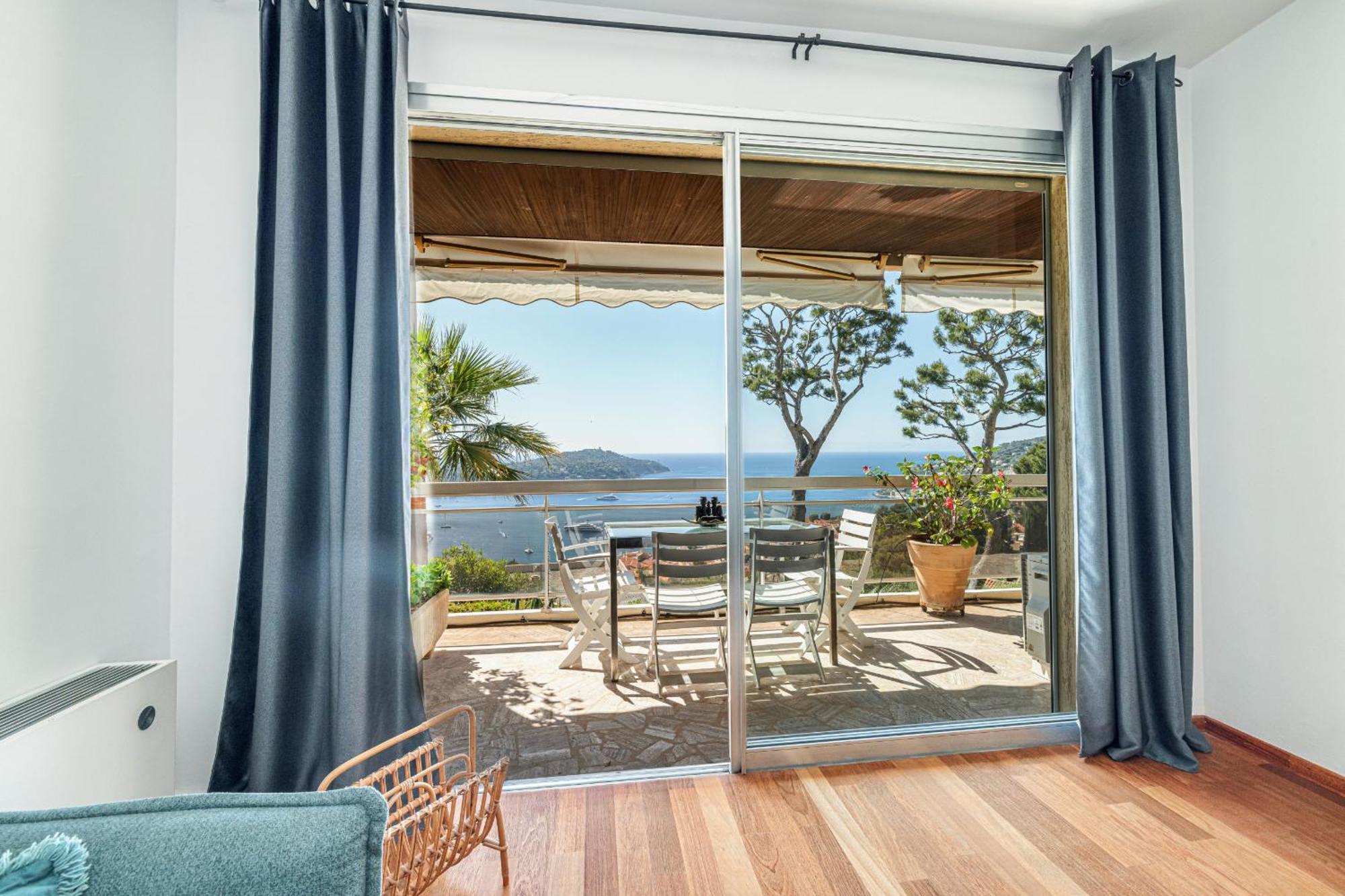 Ferienwohnung Extraordinary Sea View - 1 Bdr With Ac Villefranche-sur-Mer Exterior foto