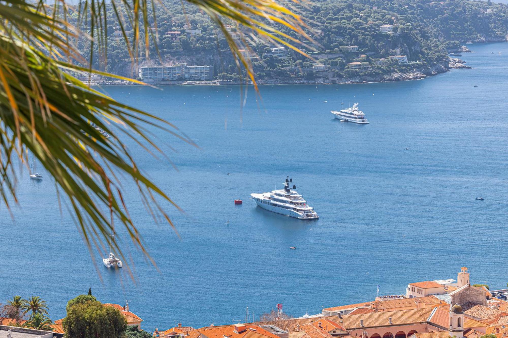 Ferienwohnung Extraordinary Sea View - 1 Bdr With Ac Villefranche-sur-Mer Exterior foto
