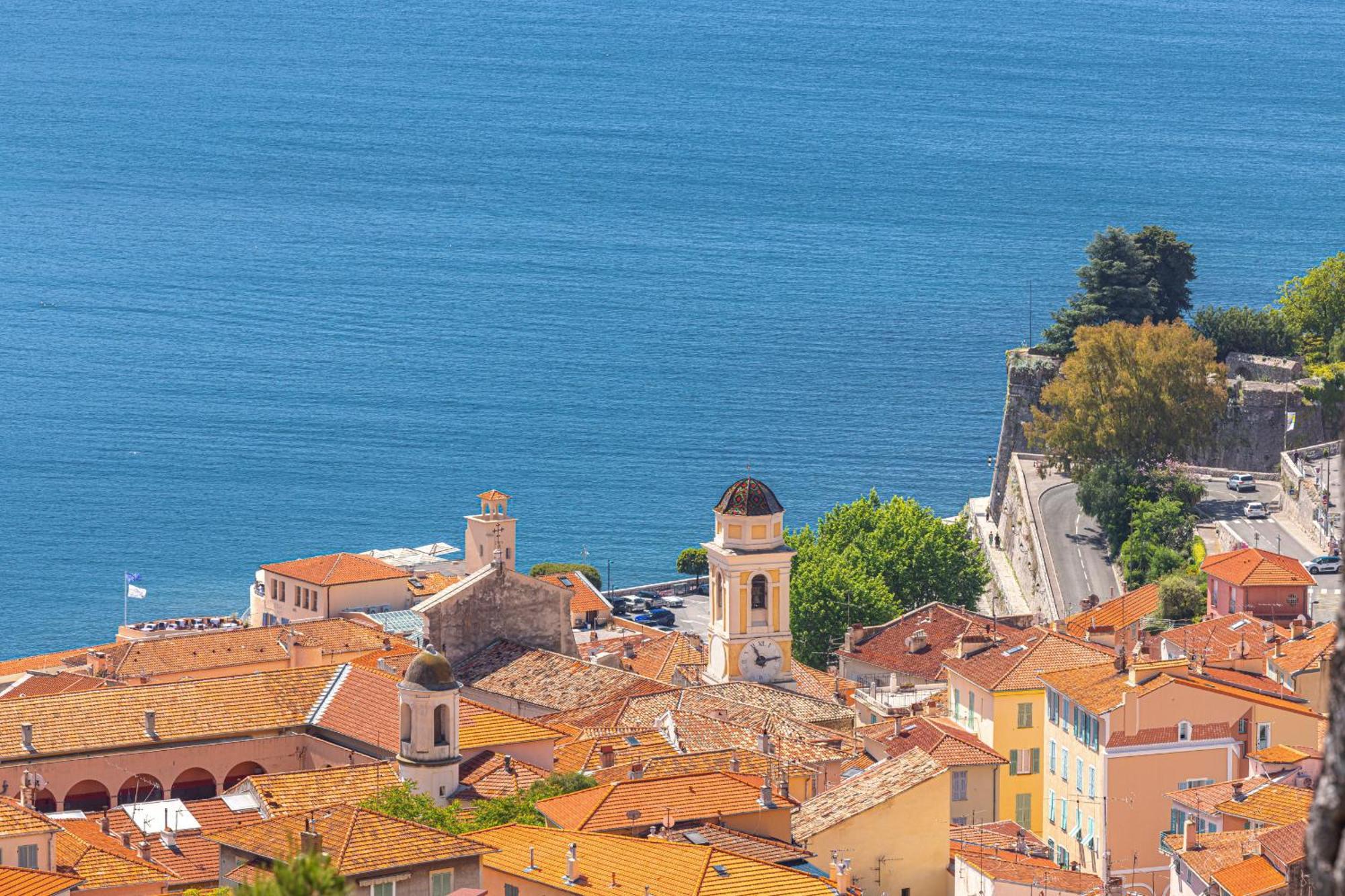 Ferienwohnung Extraordinary Sea View - 1 Bdr With Ac Villefranche-sur-Mer Exterior foto