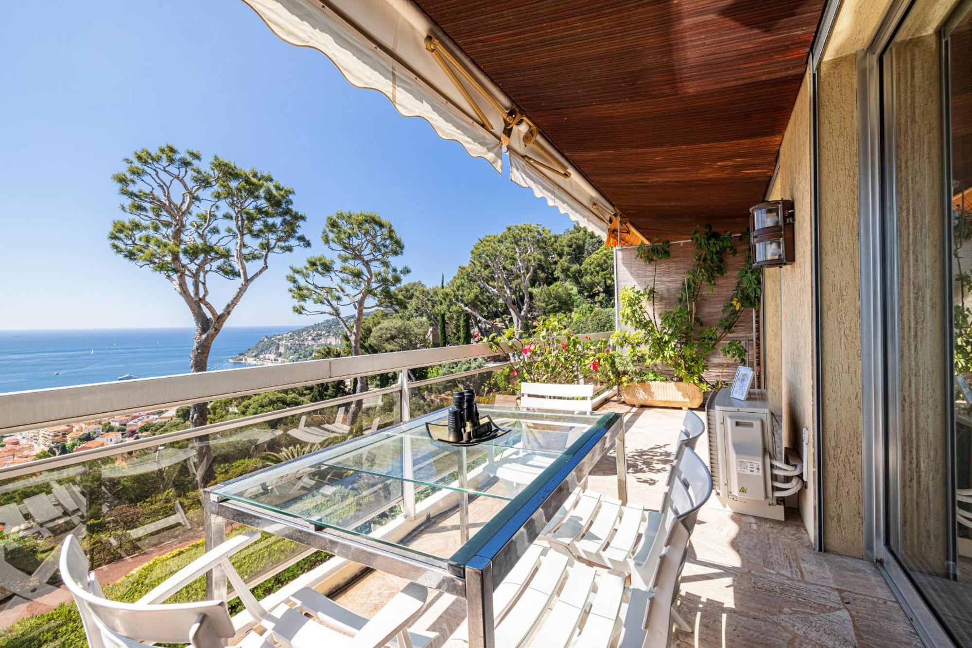 Ferienwohnung Extraordinary Sea View - 1 Bdr With Ac Villefranche-sur-Mer Exterior foto