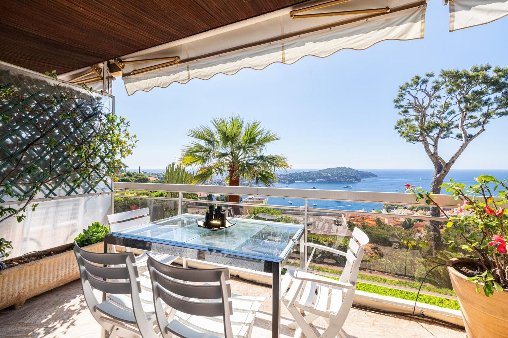 Ferienwohnung Extraordinary Sea View - 1 Bdr With Ac Villefranche-sur-Mer Exterior foto